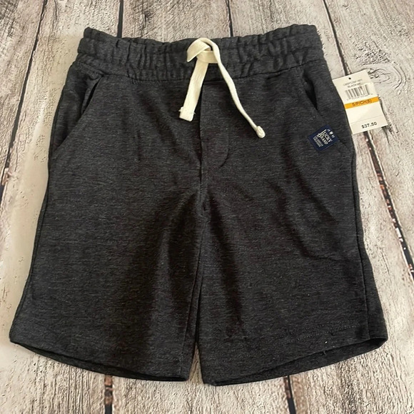 NWT! Boy’s Lucky Brand 🍀 dark gray shorts size 8 - Picture 1 of 3